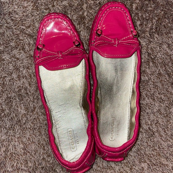 Coach Leather Flats - Picture 1 of 3